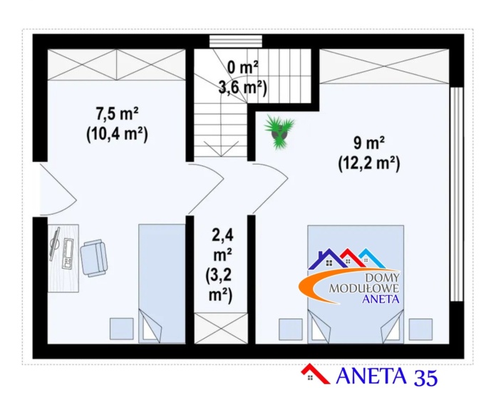 Dom modułowy ANETA 35